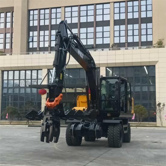 Hirail Sleeper Changer Excavator