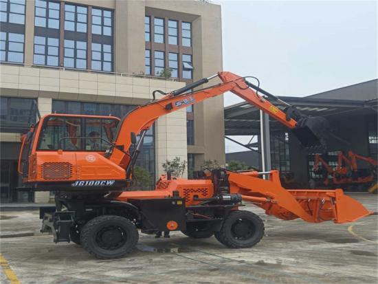 Double Ended Backhoe Shovel Excavator