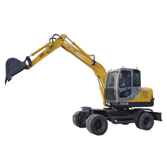 Jing Gong 85S hydraulic wheel excavator