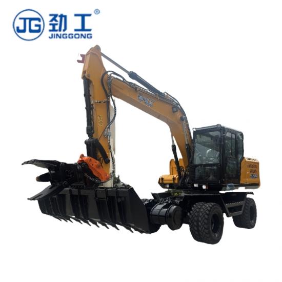 Jinggong Machinery 150S Wheeled Railway Excavator