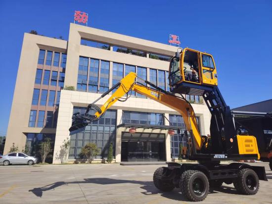 Wheeled Material Leveling Machine For Stockyard & Port Operation