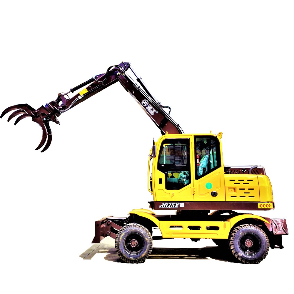 Excavator Dengan Bergulat