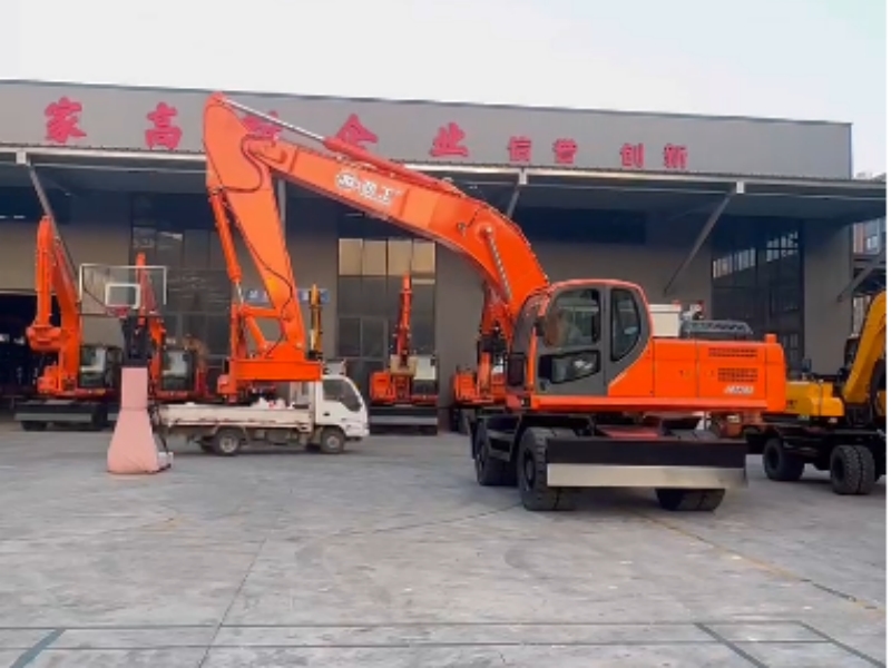 Ekskavator Magnetik Hisap Roda JG230S Diluncurkan!