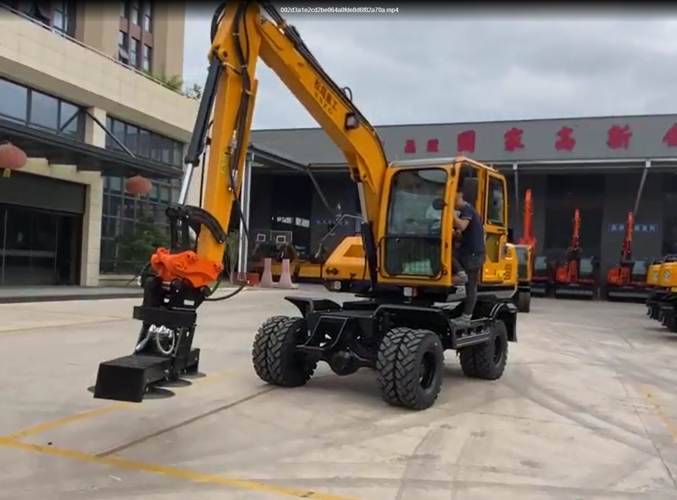 JG75X-9 Tiga excavator kehutanan yang sudah berurat berakar!