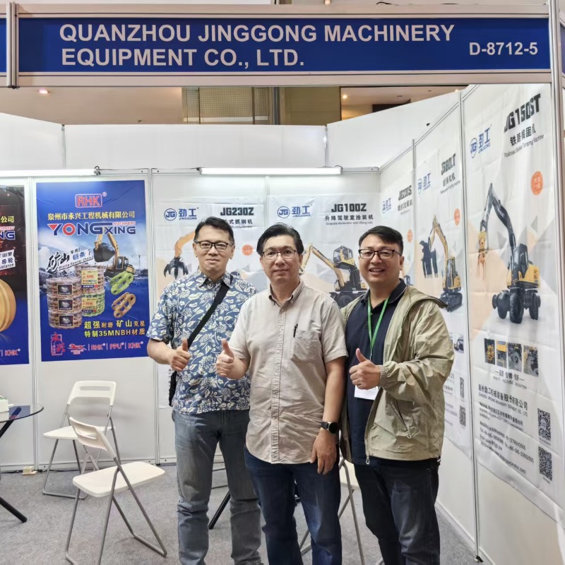 Jinggong Machinery Group tampil di Pameran Teknik Internasional Indonesia, peralatan untuk membantu peningkatan infrastruktur Asia Tenggara
