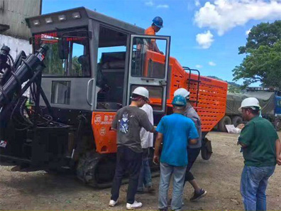 JingGong 4GL-1 pemanen tebu menerima pujian dari Filipina pelanggan